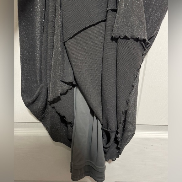 Soncy Black Glitter Sheer Maxi Dress – NWOT Size 3 - Picture 6 of 8